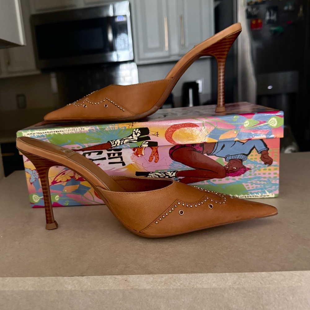 Jeffrey Campbell Tan Heels